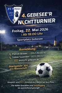 Ankündigung Nachtturnier